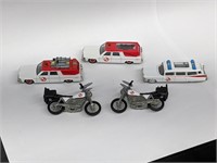 (5) Ghost Busters Hot Wheels Vehicles