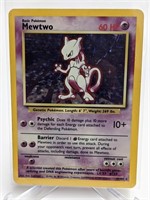 1999 Pokemon Mewtwo Base Holo Rare 10/102