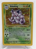 1999 Pokemon Nidoking Base Holo Rare 11/102