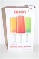 ZOKU 6 MOD ICE POP MOLDS