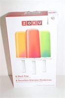 ZOKU 6 MOD ICE POP MOLDS