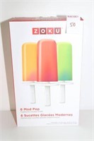 ZOKU 6 MOD ICE POP MOLDS