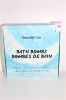 9PIECE NATURALLY VAIN BATH BOMBS