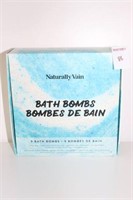 9PIECE NATURALLY VAIN BATH BOMBS