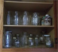 Canning jars & jelly jars