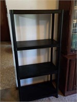 Plastic shelving unit