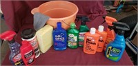 Car waxing supplies, Turtle Wax, Rain Dance &