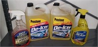 De-Icer washer fluid (2 gal), spray de-icer;