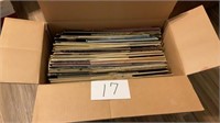 Box of lp records, Pete fountain, Andy williams