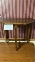 Antique end table 24.5 inches tall x 24 long