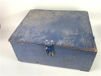 Vintage Box with Hinged Lid