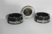 NEW ALBANY AND HEAVENHILL ASHTRAYS