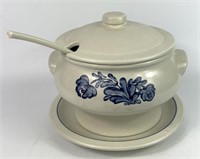 Pfaltzgraff Soup Tureen and Plate