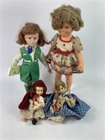 Vintage Dolls - Inc. Shirley Temple