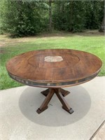 Large Dining Table w/ Lazy Susan Center