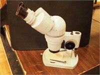 20X stereoscope 12" tall