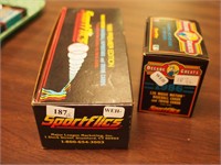 Two 1986 Sportflics baseball card sets: one