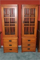 Mission Style Cabinets H-69", L-23", W-16"