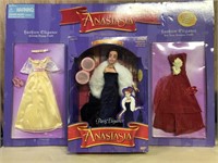1997 Galoob Anastasia Doll Fashion Elegance set