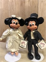 Disney Mickey & Minnie Mouse bride & groom by Appl