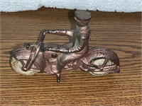 Vintage Kilgore / Hubley Cast Iron Motorcycle