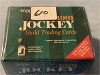 Sealed 1991 Jockey Guild Trading Cards 220 Set