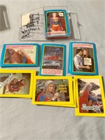 1984 Topps Supergirl Trading Cards plus