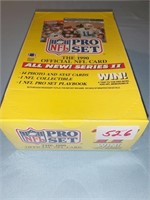 1990 Pro Set Series 2 Football Box