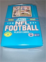 1990 Score Football Wax Pack Box series 2