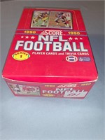 1989 Topps Football Full Wax Box 36-Packs 15 Cards