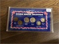DOUBLE MINTED COLLECTION WITH SILVER DIMES