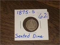 1875-S SEATED DIME
