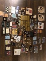 300 + PIECE BOX LOT, INCLUDING SILVER