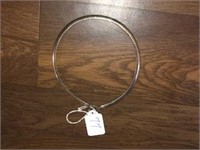 LARGE 16 INCH STERLING SILVER NECKLACE
