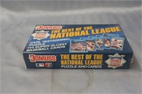 Donruss puzzle and cards