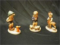 Three Hummel figurines: 5 1/4" Friends;