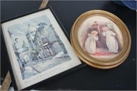 Water Colour and Vintage Picture