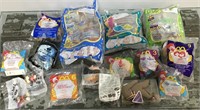 Lot of fast food toys