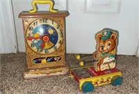 Fisher Price Tiny Teddy & Tick-Tock Clock