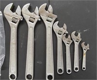 Crescent Wrenches 12"-4"