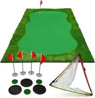 ANYTHING SPORTS Golf Putting Green & Chipping Net