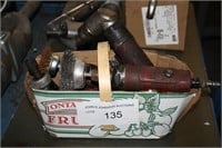 box lot of air tools