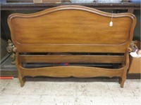 VINTAGE FULL SIZE BED WITH RAILS