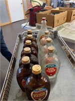 Bicentennial Syrup bottles