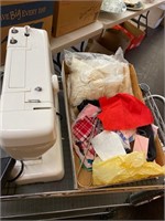 Kenmore port sew machine, fabric