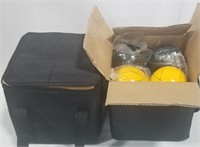 (AB) Bocce balls sets w/ carrying cases