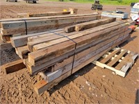 (30) 4x4 Timbers 8'-10' Long