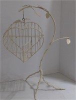 (AB) Heart Shaped Birdcage