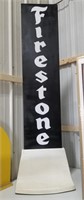 (AB) 66" Firestone sign