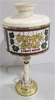(AB) Olympia Gold Light Beer lamp